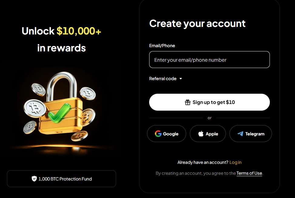 Bono de bienvenida de WEEX